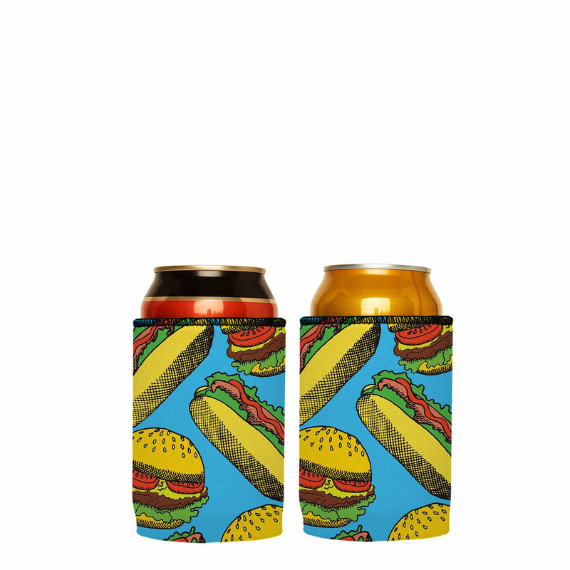 Hamburgers & Sandwiches Stubby Cooler 2-Pack - Standard