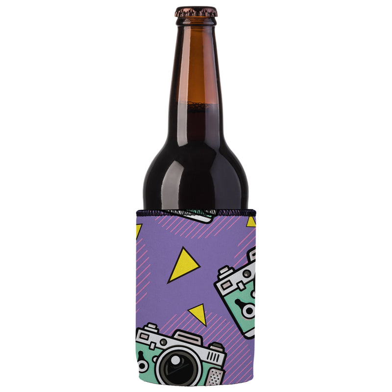 Cameras Shoot People Stubby Cooler 2-Pack - Standard