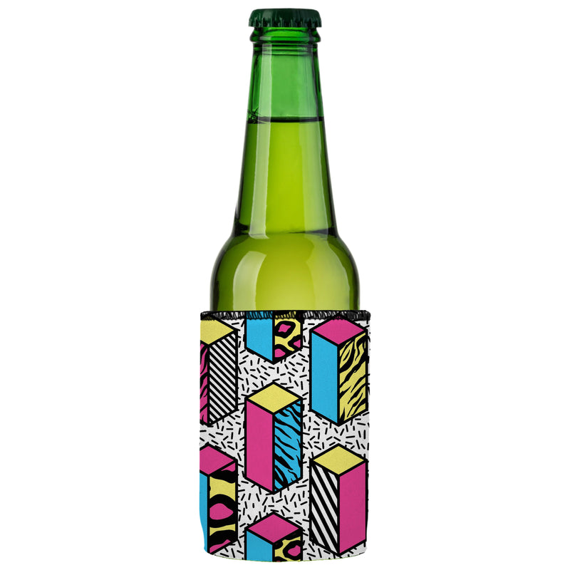 80s Allover Stubby Cooler - Standard