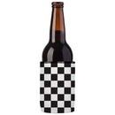Small Checkerboard Stubby Cooler 2-Pack - Standard