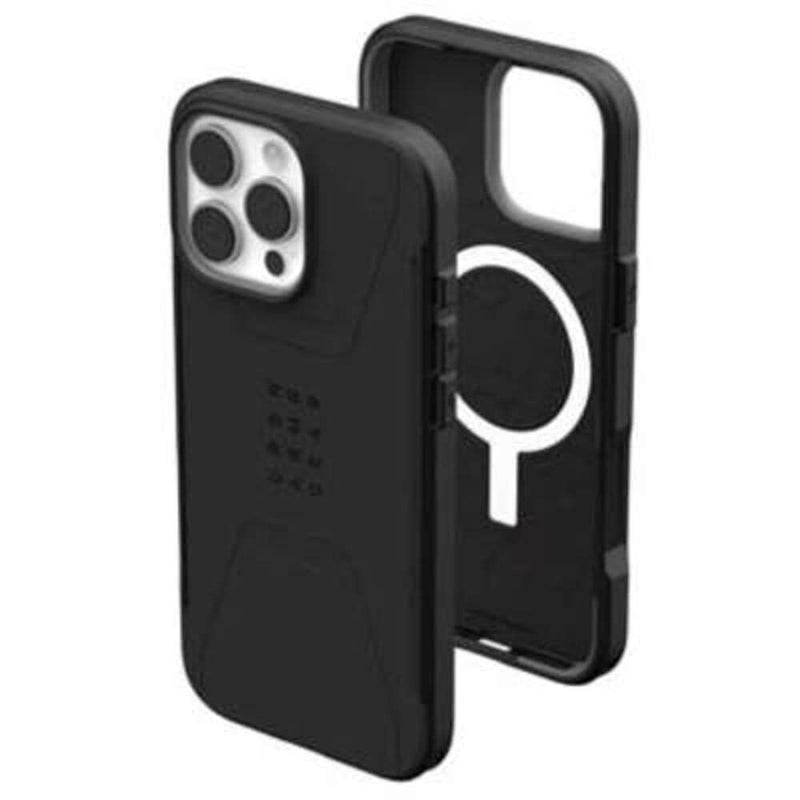 UAG Civilian Magsafe Back Case for iPhone 16 Pro Max - Black