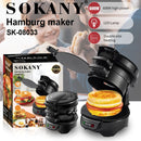 Sokany Burger Maker – Non-Stick, Easy & Fast Cooking