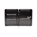 Key Cabinet Lock Box – 72 Key Capacity Wall Mount Secure Storage Organizer