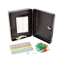 48-Key Cabinet Key Safe with Combination Lock & Keys – Wall Mounted Storage