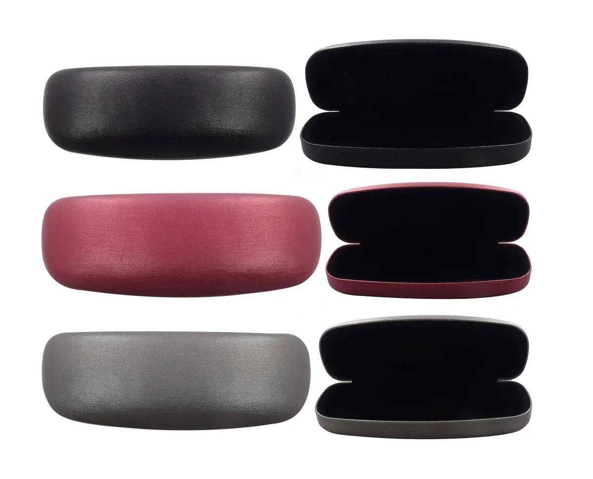 Bulk 24 Hard Optical Glasses Case 4 Asst