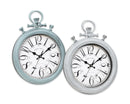 Bulk 10 Vintage Wall Clock 30x40cm 2 Asst Col