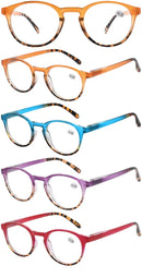 Bulk 24 Tortoiseshell & Bright Reading Glasses +3.50 Spring Hinge