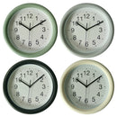 Bulk 10 Thick Plastic Wall Clock 28.8cm 11" 4 Asst
