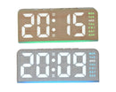 Bulk 8 Led Display Clock 10.2x11cm 2 Col
