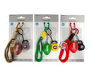 Bulk 24 Set 3 Fitness & Footy Keychain 4 Asst