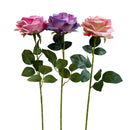 Bulk 24 Large Artificial Gradient Tone Rose Stem 3 Asst