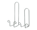 Bulk 24 White Metal Plate Holder Free Standing 20cm