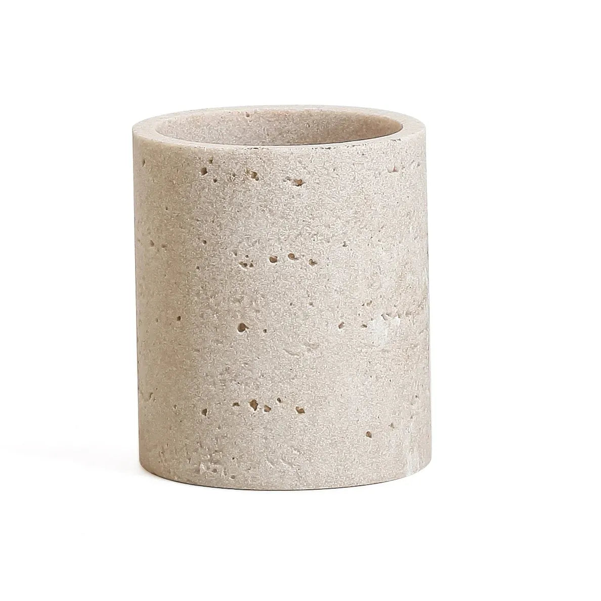 Bulk 12 Stone Look Toothbrush Holder 7.5x8.9cmh