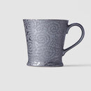 Mug 200ml Black Scroll Design