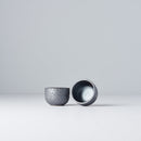 Sake Cup 35ml Black Scroll Glaze