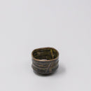 Sake Cup Sage Brown Glaze
