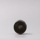 Sake Cup Moss Black Glaze