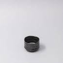 Sake Cup Jet Black Glaze