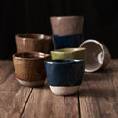 Lopsided Mug 200ml Hazel Brown Glaze