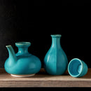 Sake Pourer 200ml Aqua Glaze