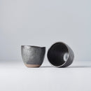 Lopsided Mug 200ml Black and Bisque Glaze