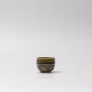 Sake Cup 40ml 'Ochoko' Rounded Oribe Green