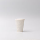 Tumbler 200ml Tapered Shape Ostrich White