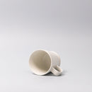 Mug 8.5cm White Dot Glaze