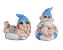 Bulk 4 Magnesia Poolside Gnome 31.5x20.5x24cm 2 Asst
