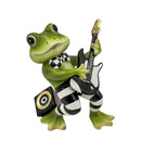 Bulk 6 Polyresin Frog Playing Guitar