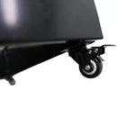 Black Metal Planter Medium + Wheels