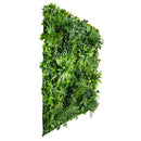 Luxury Snowy White Vertical Garden / Green Wall UV Resistant 100cm x 100cm