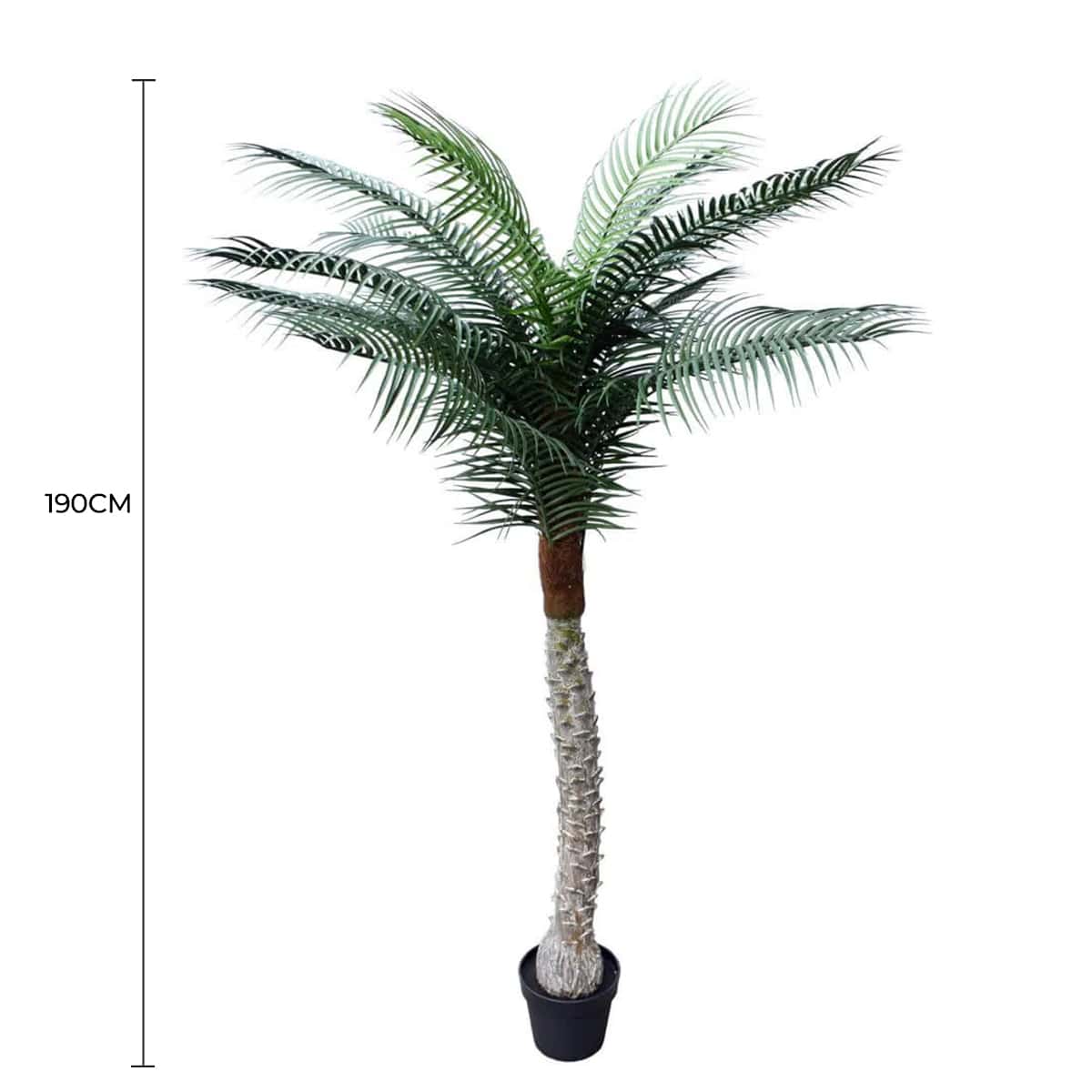 Tropical Phoenix Artificial Potted Palm Tree 190cm UV Resistant