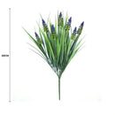 Artificial Dense English Lavender Stem UV Resistant 50cm