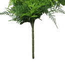 Artificial Hanging Lace Fern Vivid Green Garland Bush UV Resistant and Fire Rated 15cm x 76cm