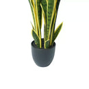 Artificial Mother in Law Tongue / Yellow Tongue Sansevieria UV Resistant 60cm