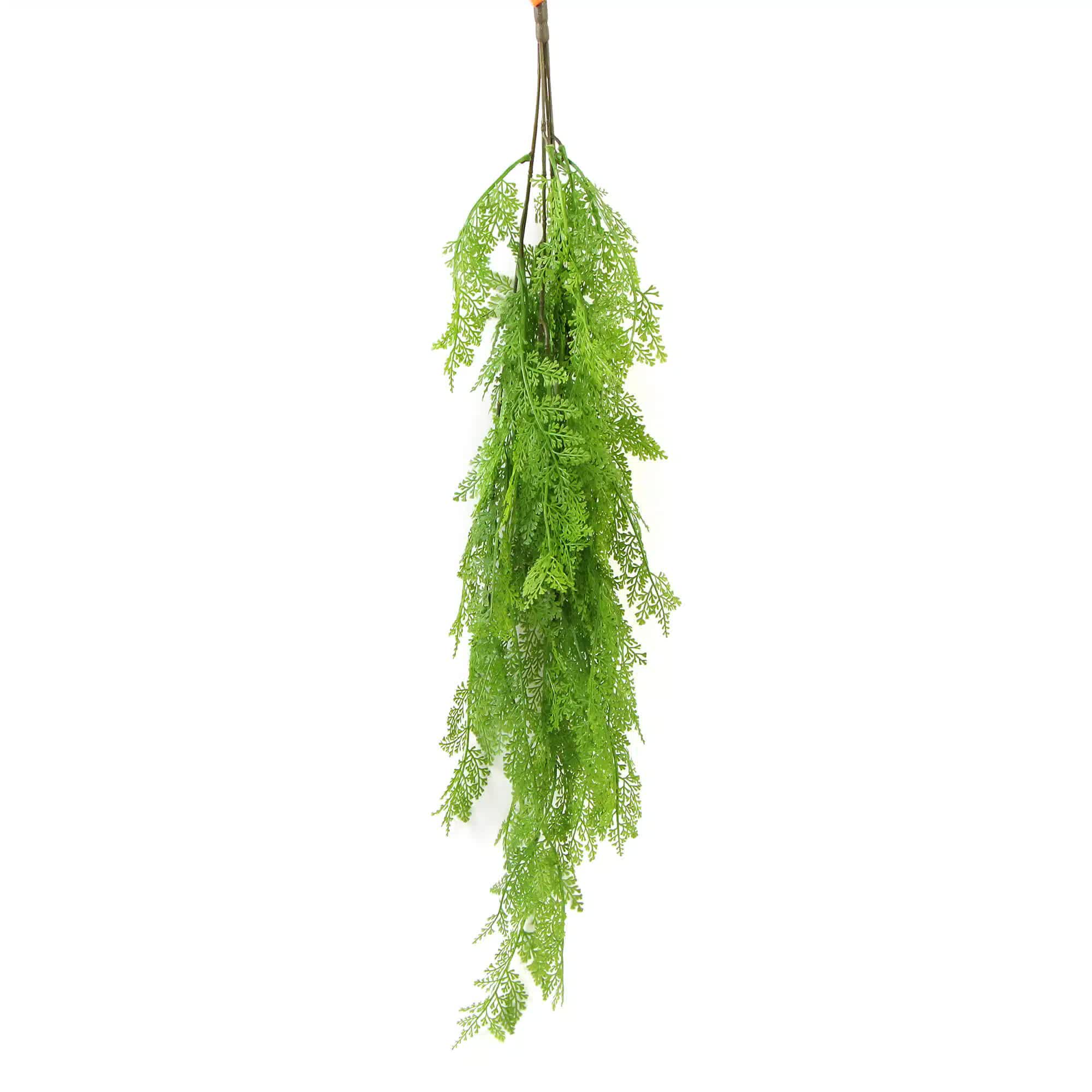 80cm Hanging Fresh Green Dense Maiden Hair Fern Bush UV Resistant