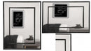 Luke Traditional Mirror Black