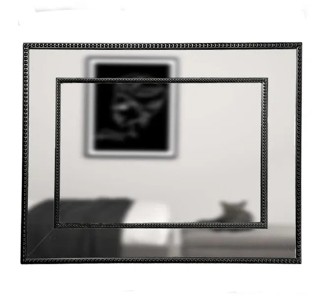 Luke Traditional Mirror Black