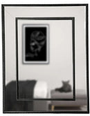 Luke Traditional Mirror Black