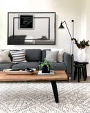 Luke Traditional Mirror Black