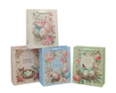 Bulk 24 Elegant Vintage Easter Bag Lrg 26x32x12cm 4 Asst