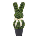 Bulk 2 Artificial Bunny Shaped Topiary Tree 23x65cm