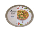 Bulk 12 Champagne Gold Pizza Pan With Holes 33x1.5cm