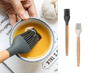 Bulk 24 Accent Silicone Basting Brush 28x4cm 2 Asst