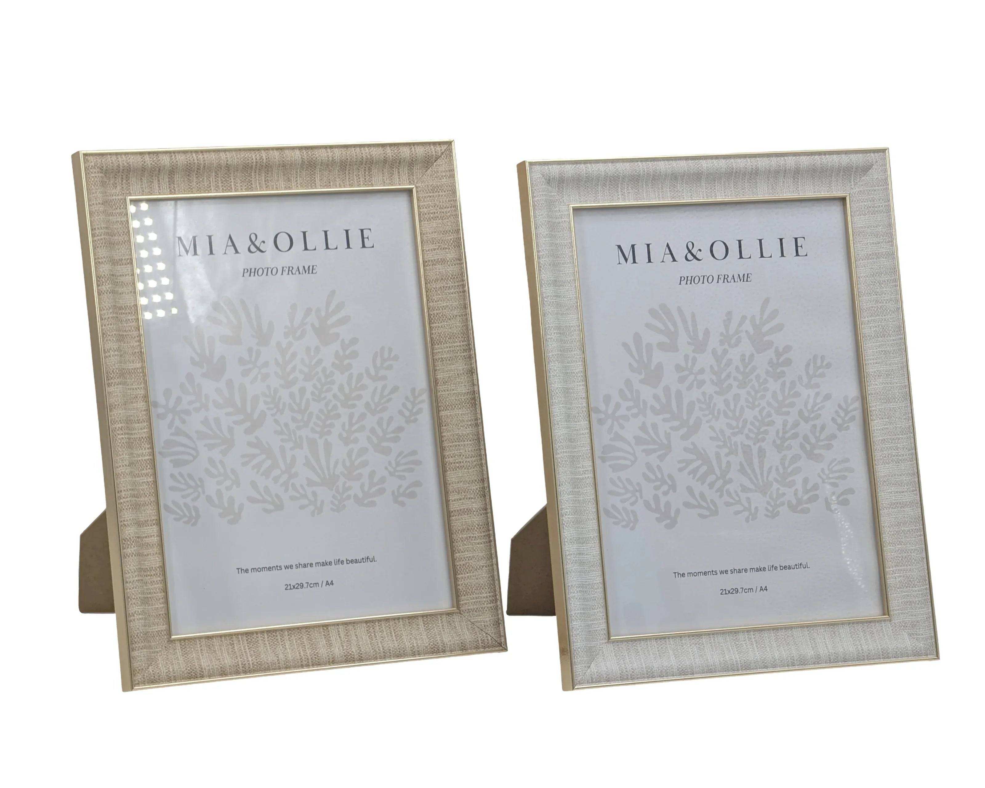 Bulk 24 Ps Photo Frame Golden Vienna a4 21x29.7cm 2 Asst