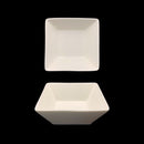 bulk 24 White New Bone China Square Soup Bowl 14x5cm