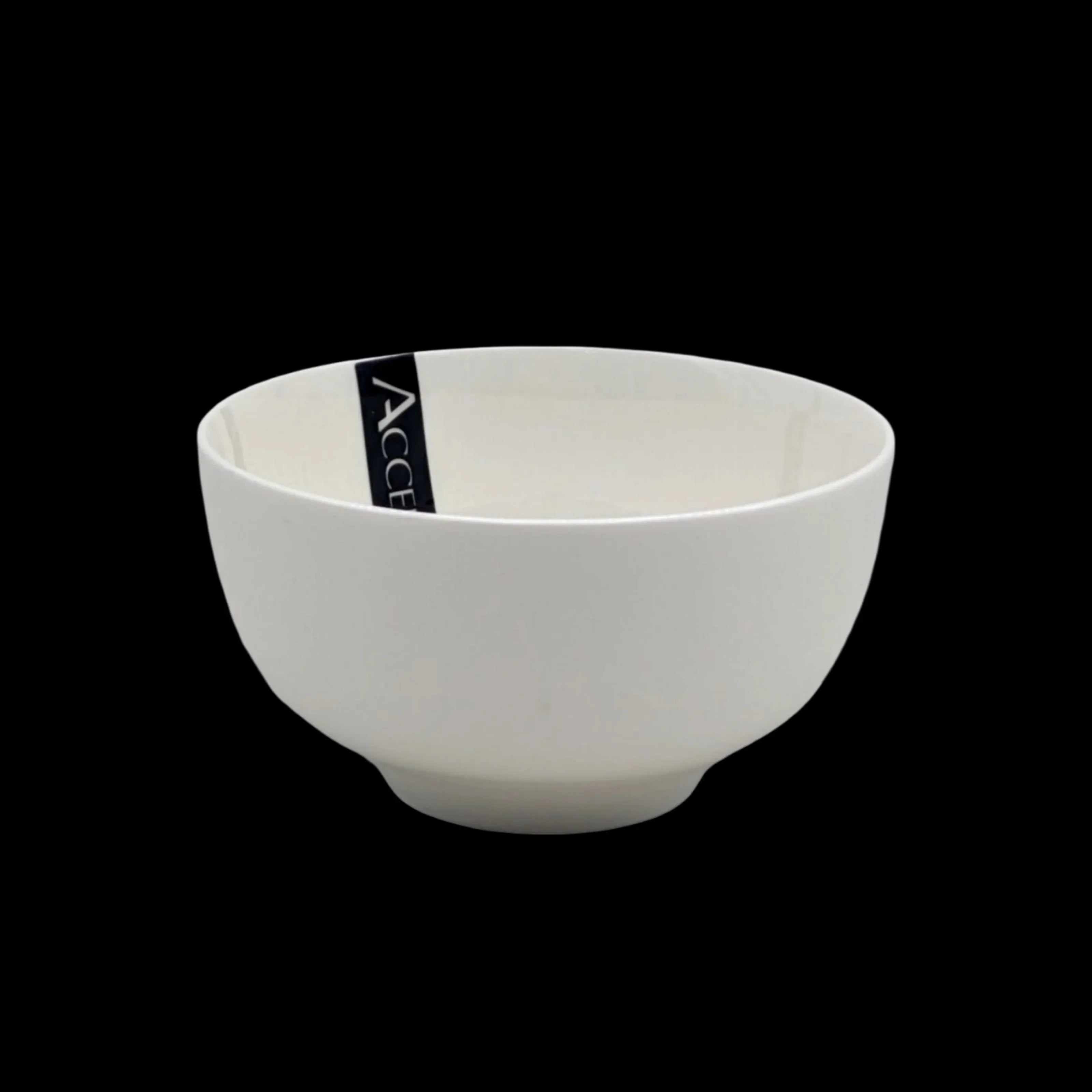 Bulk 24 White Fine Bone China Rice Bowl 4.5in 11.8x6.5cm