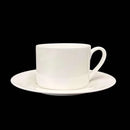 Bulk 24 White Bone China Cup & Saucer 240ml