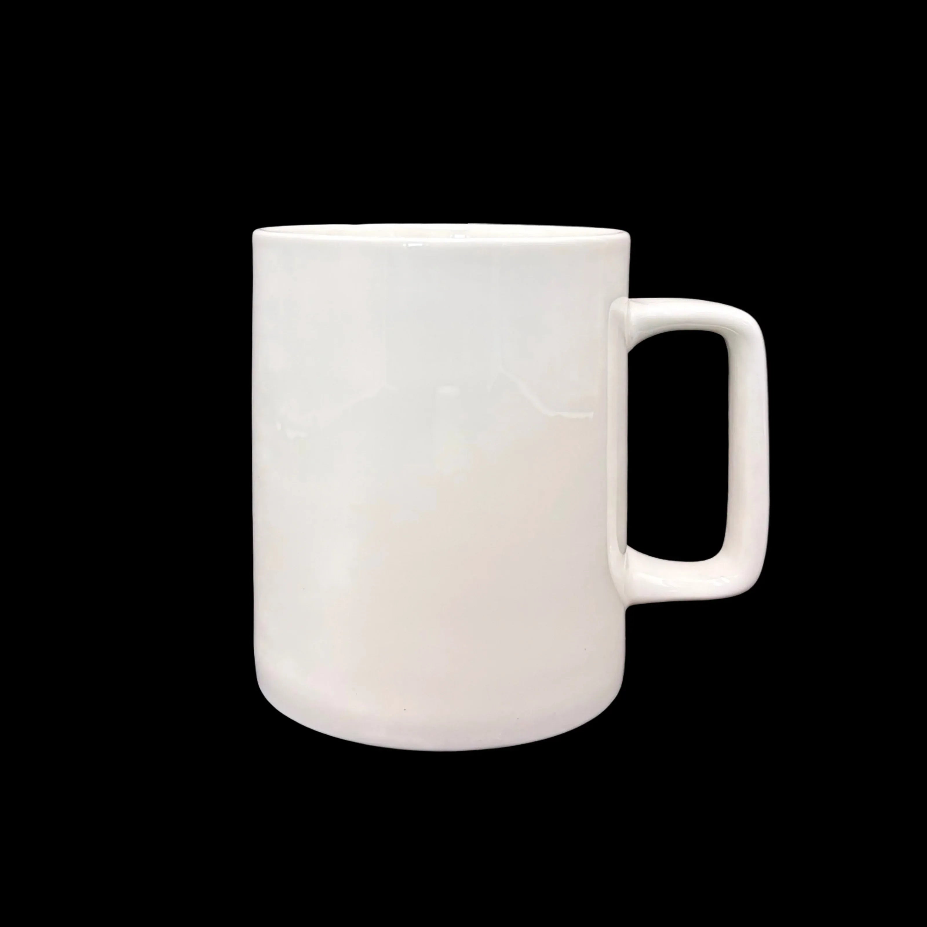 Bulk 24 White Bone China Straight Mug 450ml